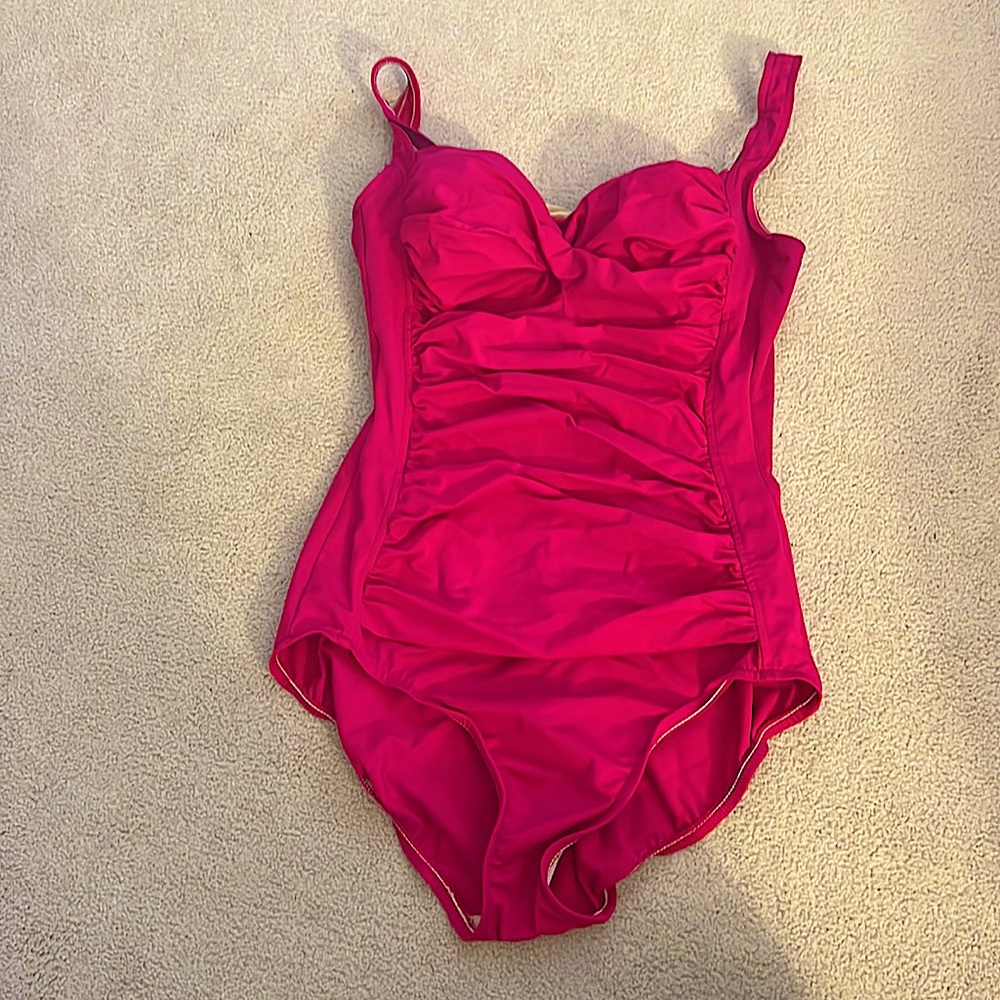 Hot Pink shaper Swimsuit